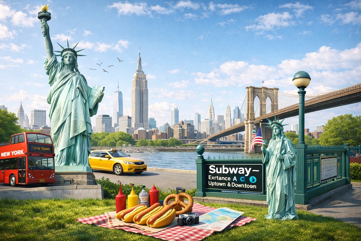 מפת האטרקציות החינמיות בניו יורק