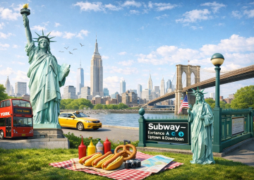 מפת האטרקציות החינמיות בניו יורק