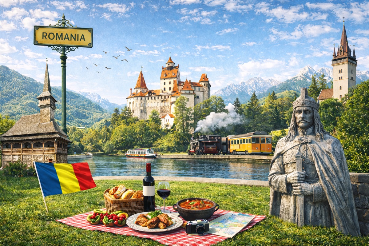 מפת האטרקציות החינמיות ברומניה