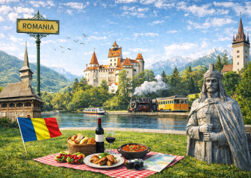 מפת האטרקציות החינמיות ברומניה